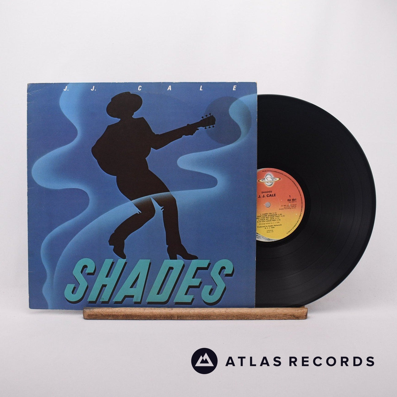 J.J. Cale Shades LP Vinyl Record - Front Cover & Record