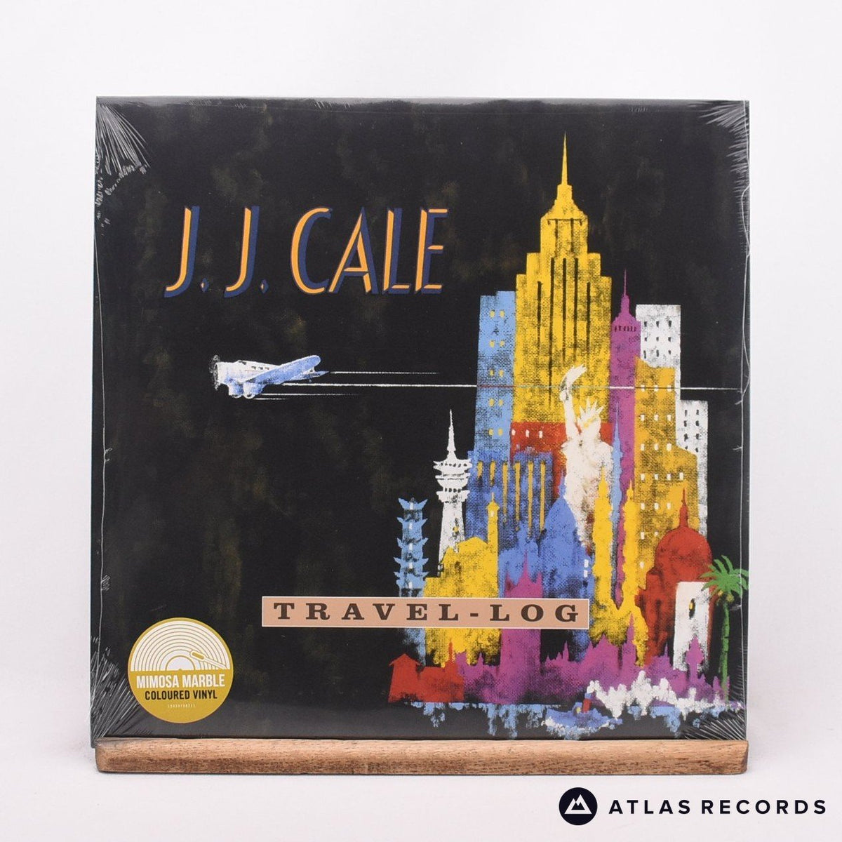 J.J. Cale Travel-Log LP Vinyl Record - Front Cover & Record