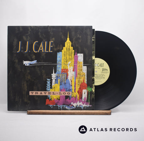 J.J. Cale Travel-Log LP Vinyl Record - Front Cover & Record