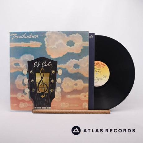 J.J. Cale Troubadour LP Vinyl Record - Front Cover & Record