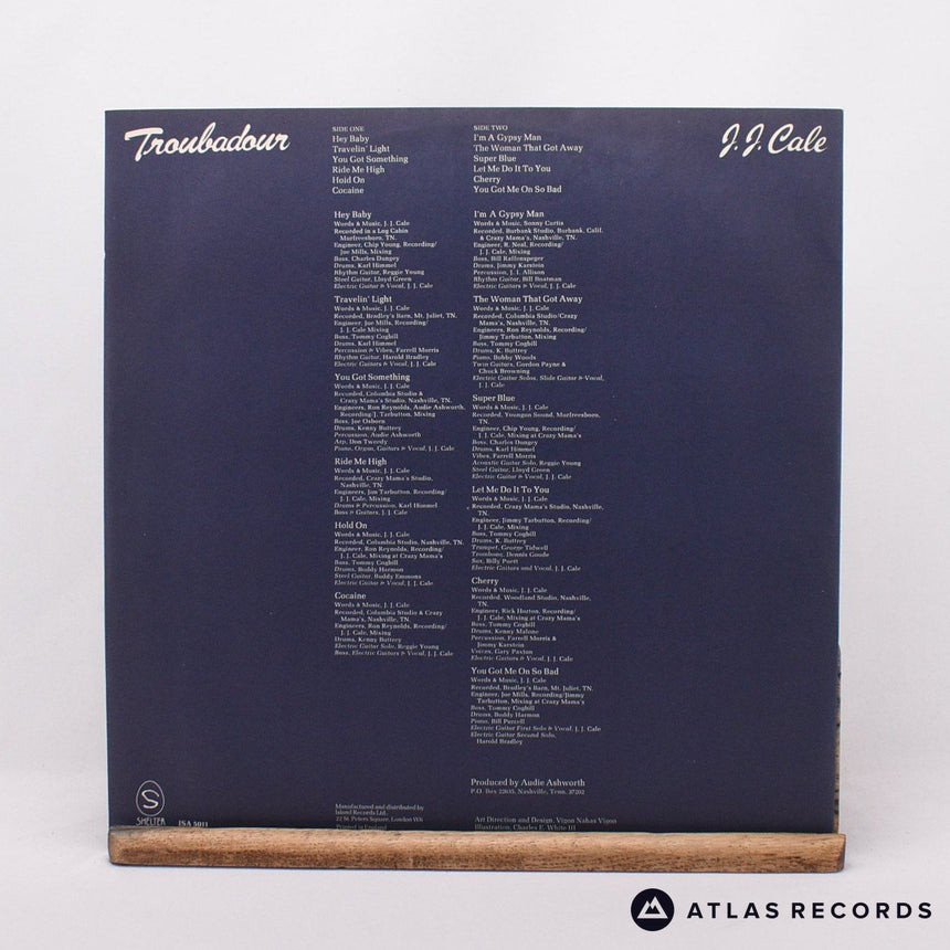 J.J. Cale - Troubadour - A1 B1 LP Vinyl Record - VG+/VG+