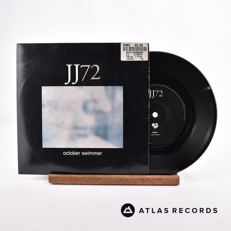 JJ72 October Swimmer 7" Vinyl Record - Front Cover & Record