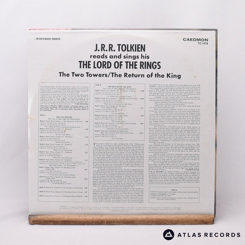 J.R.R. Tolkien - Reads And Sings His The Lord Of The Rings: The Two T - LP Vinyl