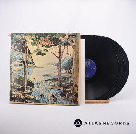 J.R.R. Tolkien The Hobbit 4 x LP Vinyl Record - Front Cover & Record