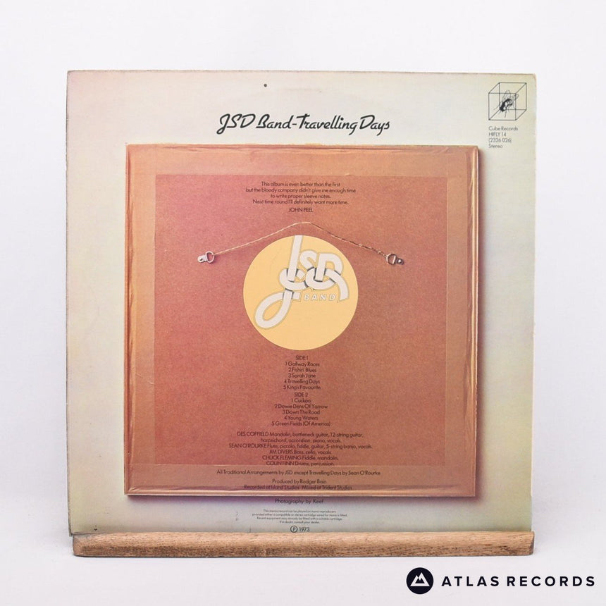 J.S.D. Band - Travelling Days - LP Vinyl Record - VG+/VG+