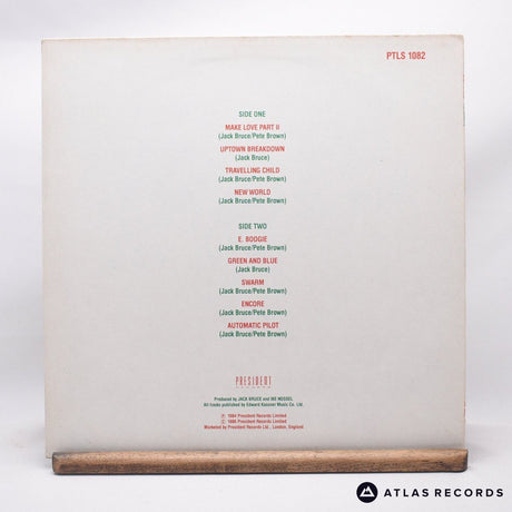 Jack Bruce - Automatic - LP Vinyl Record - VG+/EX