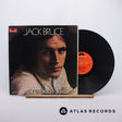 Jack Bruce Songs For A Tailor LP Vinyl Record - Front Cover & Record