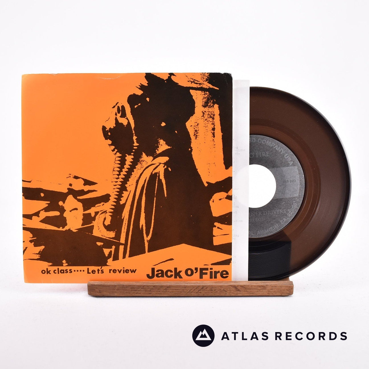 Jack O'Fire OK Class.... Let's Review 7" Vinyl Record - Front Cover & Record