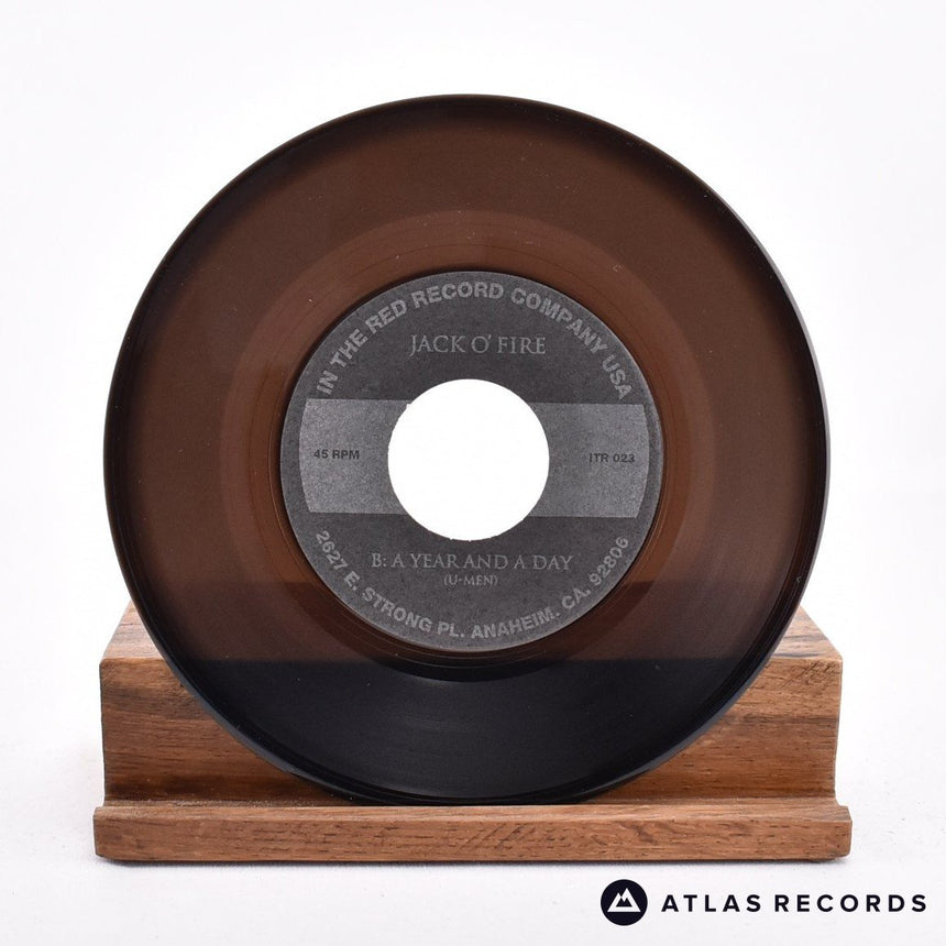 Jack O'Fire - OK Class.... Let's Review - Insert 7" Vinyl Record - VG+/EX