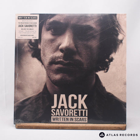 Jack Savoretti Written In Scars LP Vinyl Record - Front Cover & Record