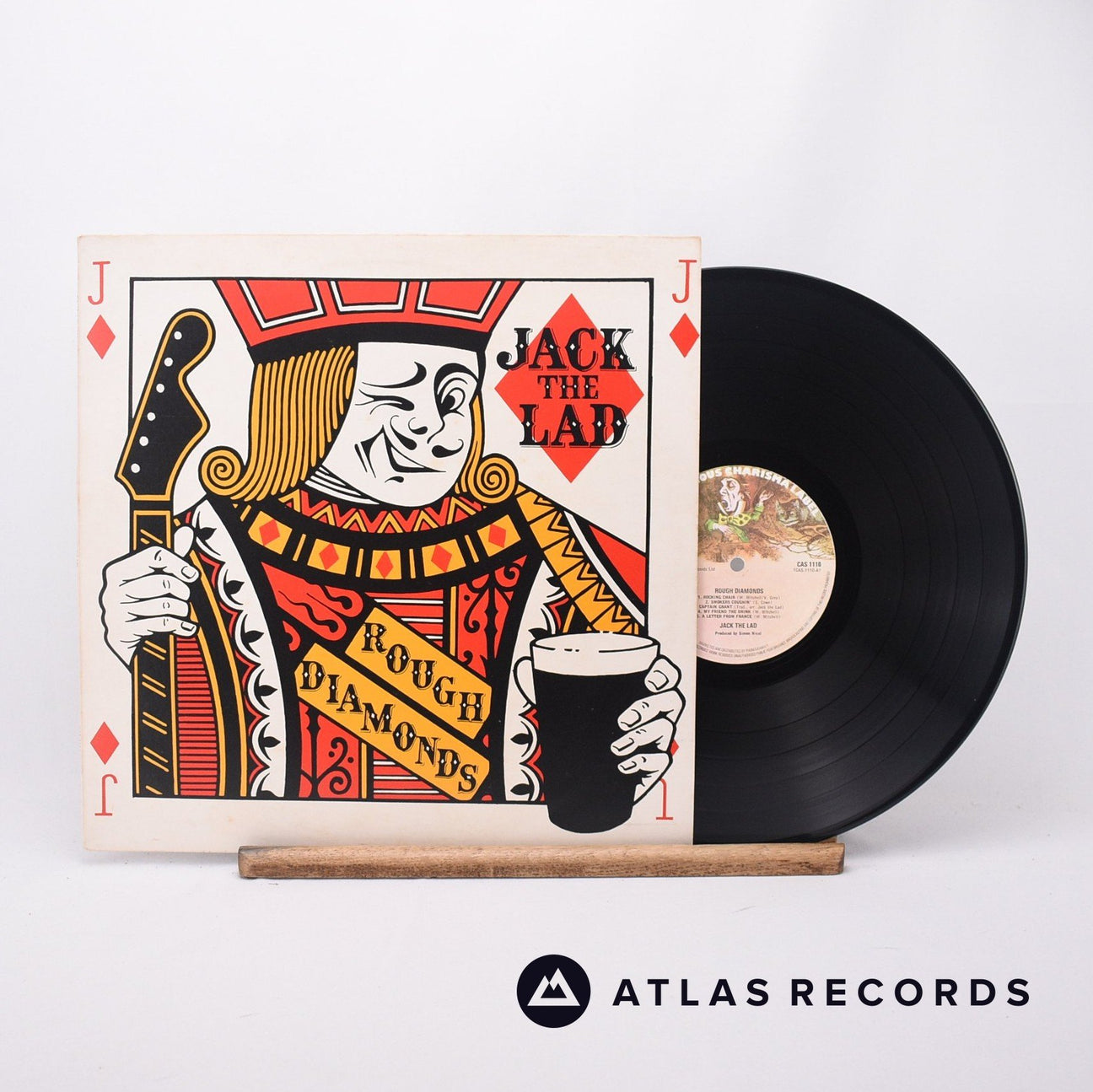 Jack The Lad Rough Diamonds LP Vinyl Record - Front Cover & Record