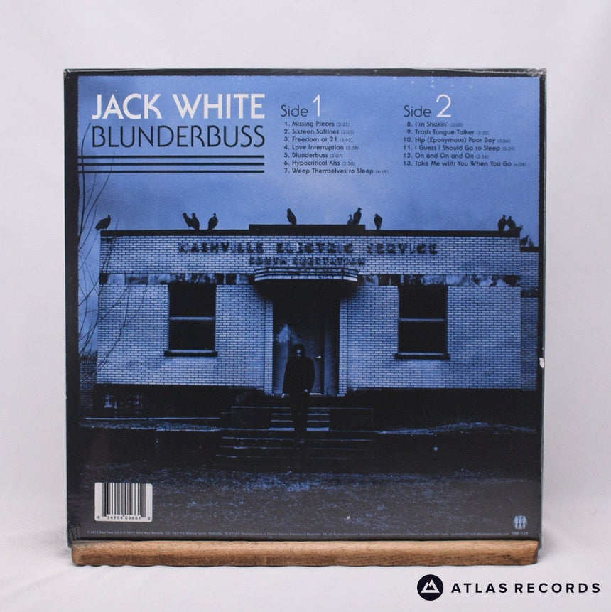 Jack White - Blunderbuss - Lyric Sheet Sealed Gatefold LP Vinyl Record - NEW