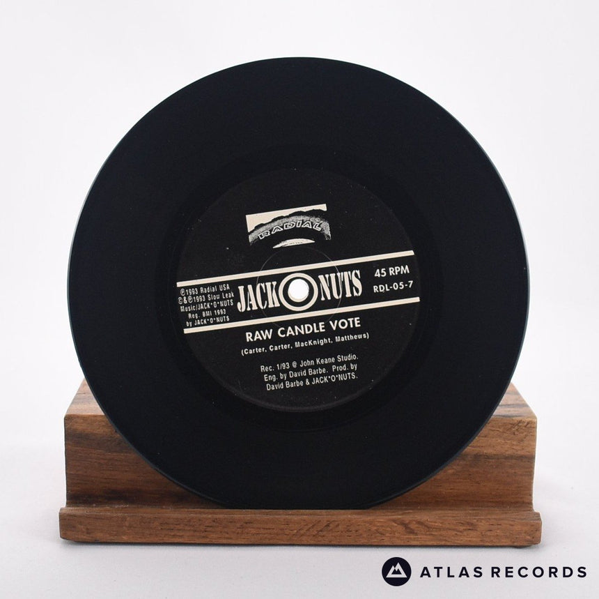 Jack'O'Nuts - Raw Candle Vote - 7" Vinyl Record - EX/VG+