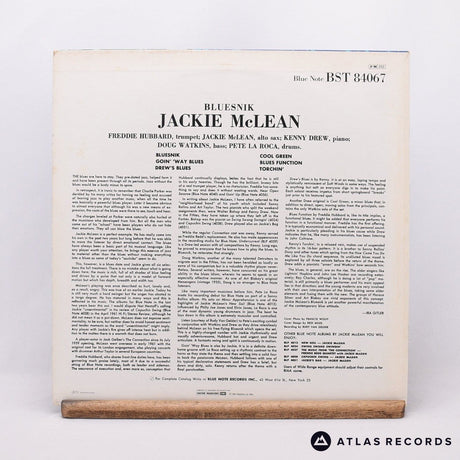 Jackie McLean - Bluesnik - Reissue France A B LP Vinyl Record - EX/VG+