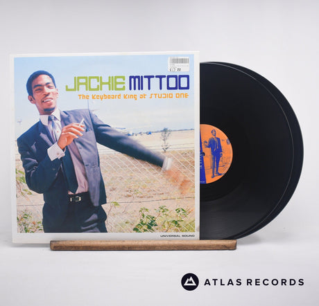 Jackie Mittoo The Keyboard King At Studio One Double LP Vinyl Record - Front Cover & Record