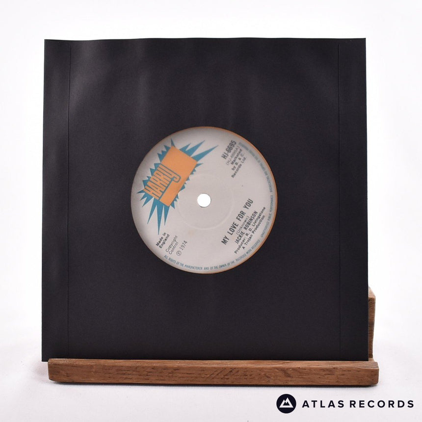 Jackie Robinson - My Love For You - 7" Vinyl Record - EX
