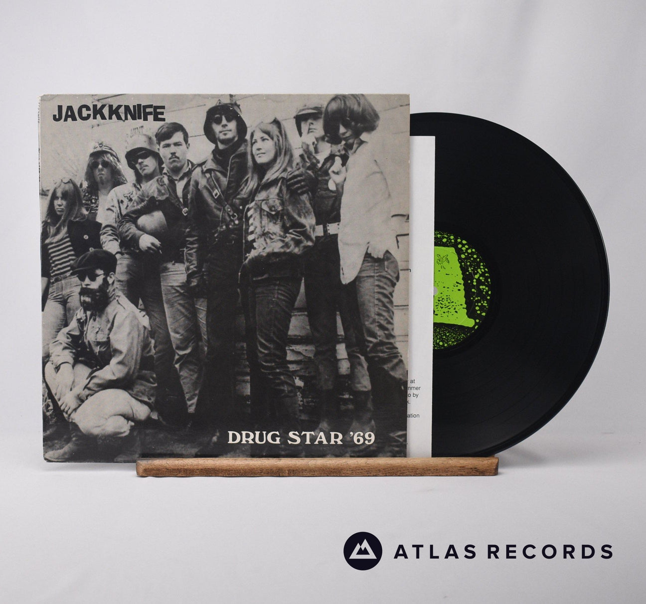 Jackknife Drug Star '69 LP Vinyl Record - Front Cover & Record