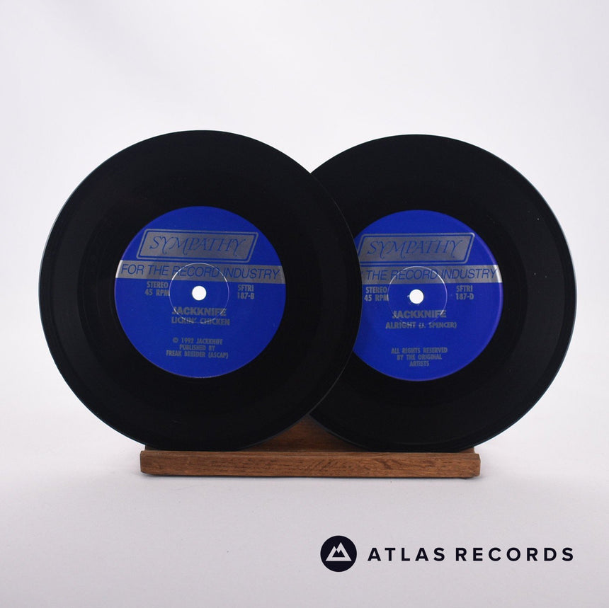 Jackknife - San Francisco Beauty Queen - Insert 2 x 7" Vinyl Record - EX/EX