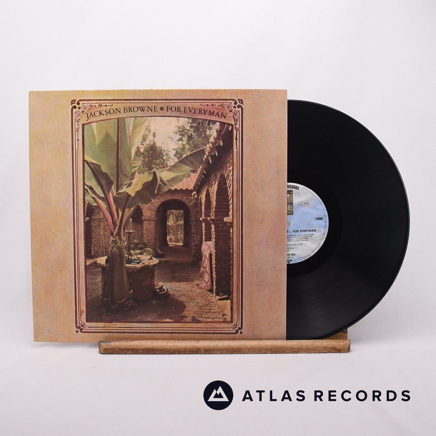 Jackson Browne For Everyman LP Vinyl Record - Front Cover & Record