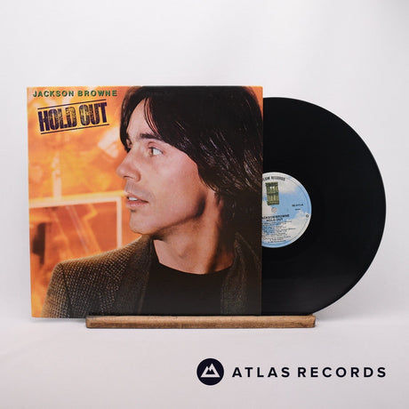 Jackson Browne Hold Out LP Vinyl Record - Front Cover & Record