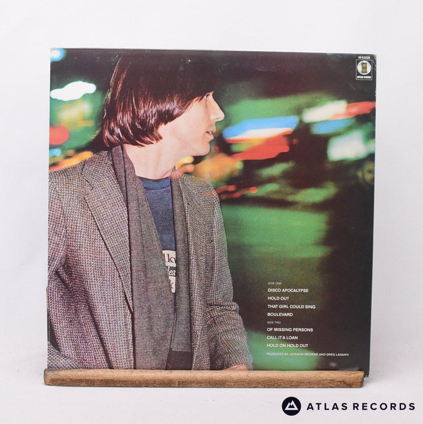Jackson Browne - Hold Out - Italy LP Vinyl Record - EX/EX