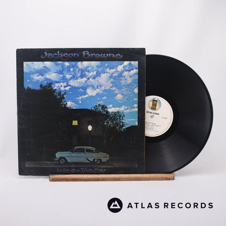 Jackson Browne Late For The Sky LP Vinyl Record - Front Cover & Record