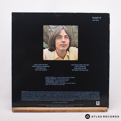 Jackson Browne - Late For The Sky - Reissue Strawberry LP Vinyl Record - VG+/EX