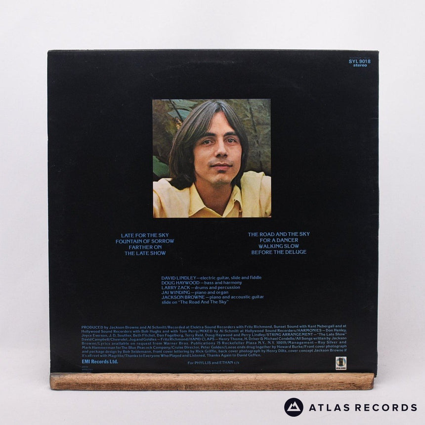 Jackson Browne - Late For The Sky - First Uk Press LP Vinyl Record - VG+/EX