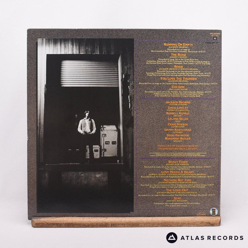 Jackson Browne - Running On Empty - Booklet LP Vinyl Record - EX/EX