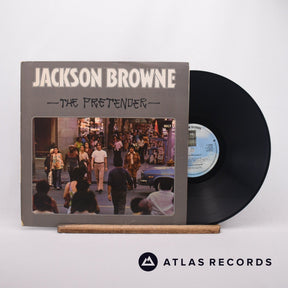 Jackson Browne The Pretender LP Vinyl Record - Front Cover & Record