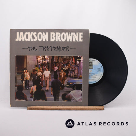 Jackson Browne The Pretender LP Vinyl Record - Front Cover & Record