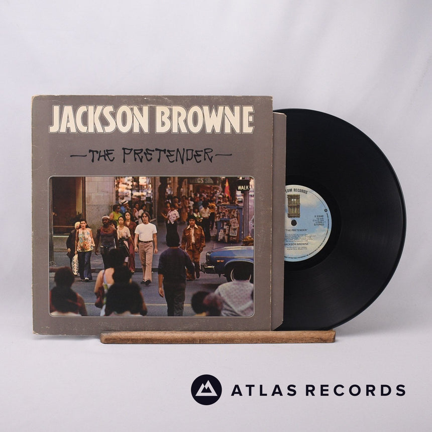 Jackson Browne The Pretender LP Vinyl Record - Front Cover & Record
