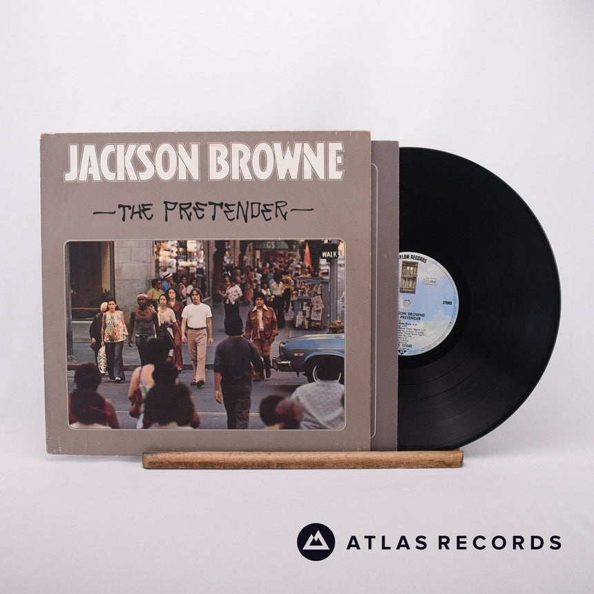 Jackson Browne The Pretender LP Vinyl Record - Front Cover & Record