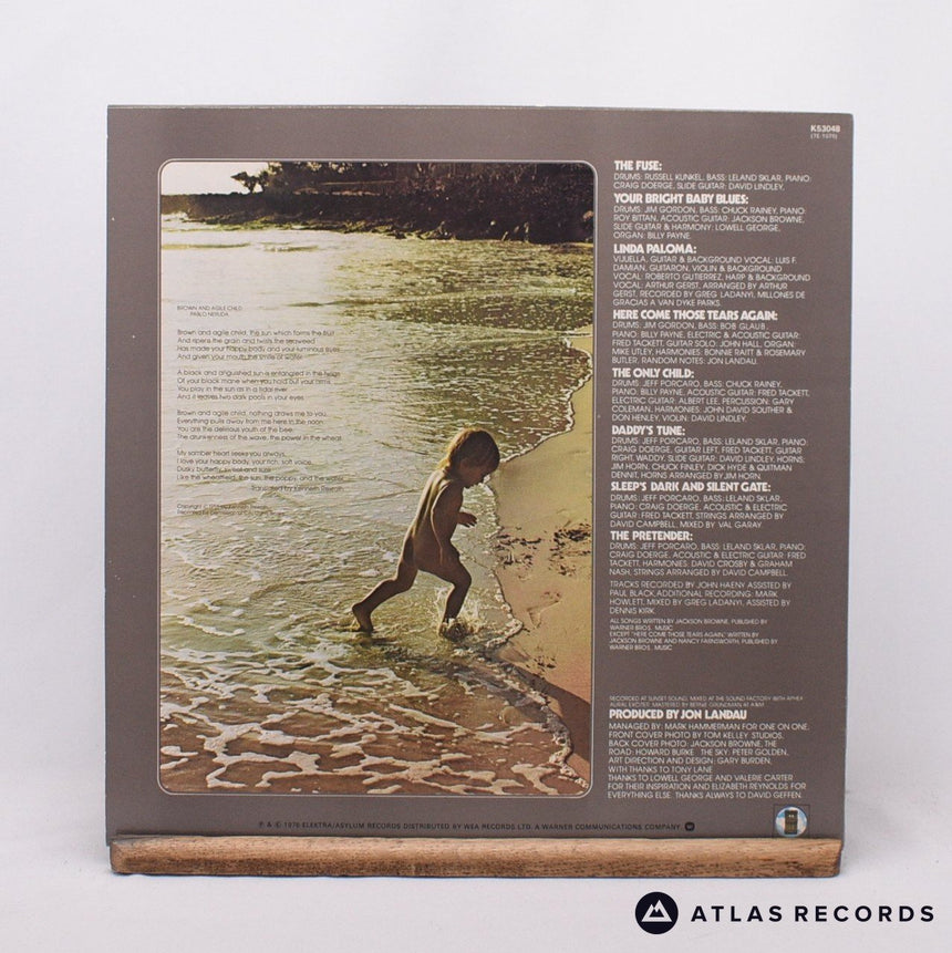 Jackson Browne - The Pretender - LP Vinyl Record - EX/EX