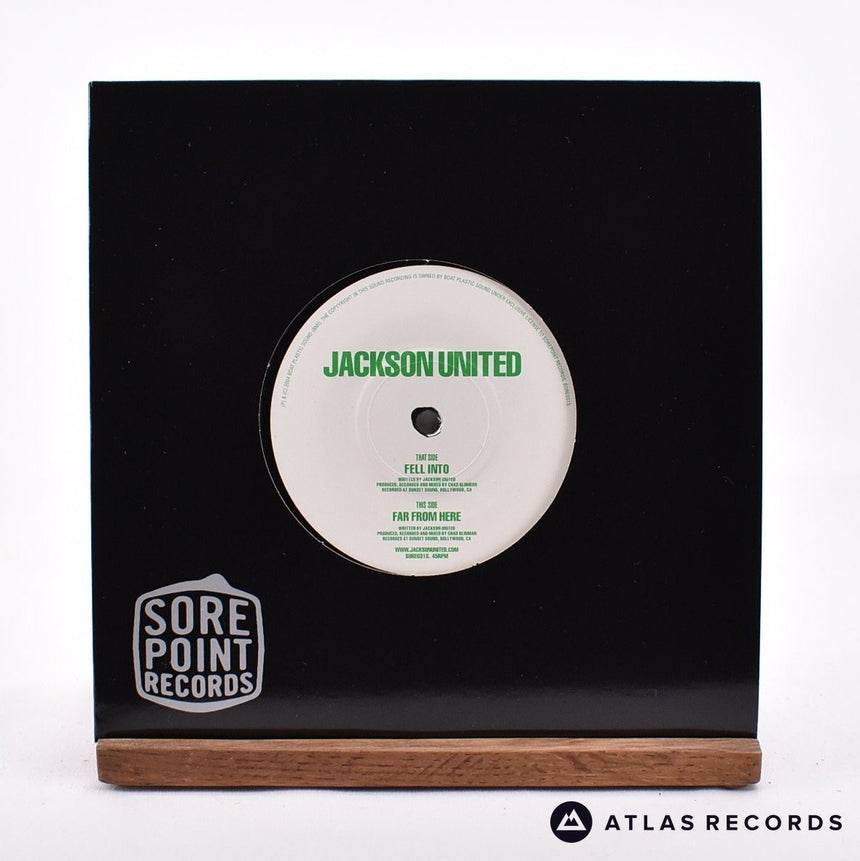 Jackson United Fell Into 7" Vinyl Record - Front Cover & Record