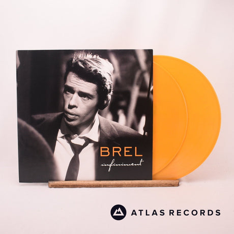 Jacques Brel Infiniment 2 x LP Vinyl Record - Front Cover & Record