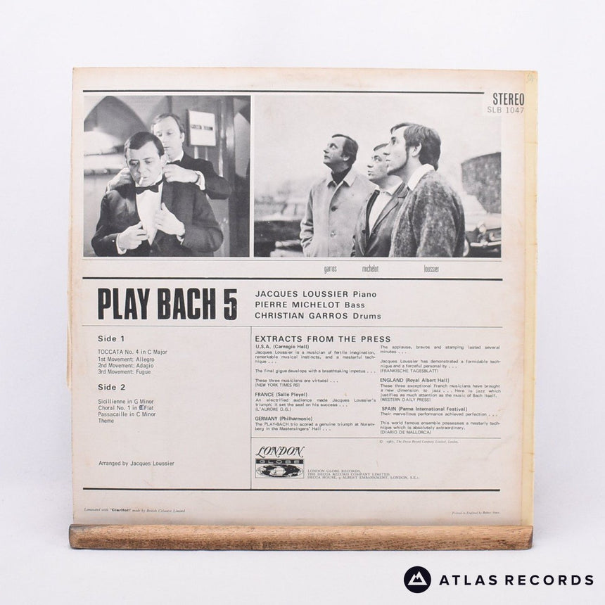 Jacques Loussier Trio - Play Bach 5 - LP Vinyl Record - VG+/EX