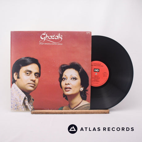 Jagjit & Chitra Singh Ghazals LP Vinyl Record - Front Cover & Record