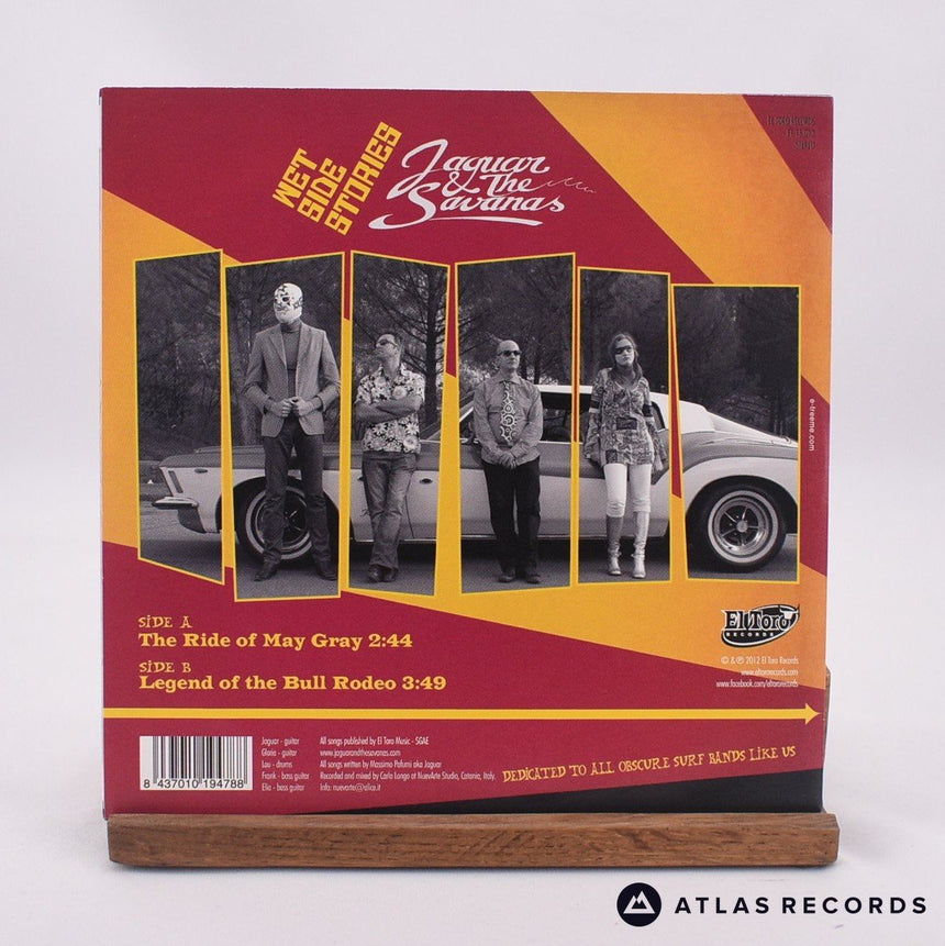 Jaguar & The Savanas - Wet Side Stories - 7" Vinyl Record - NM/EX