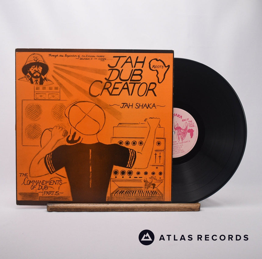 Jah Shaka Jah Dub Creator LP Vinyl Record - Front Cover & Record