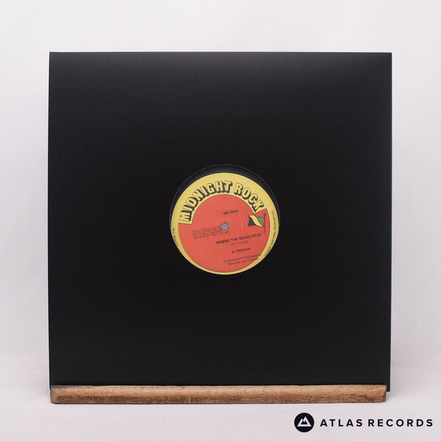 Jah Thomas - Clean Your Teeth / Let The Music Play - 12" Vinyl Record - EX