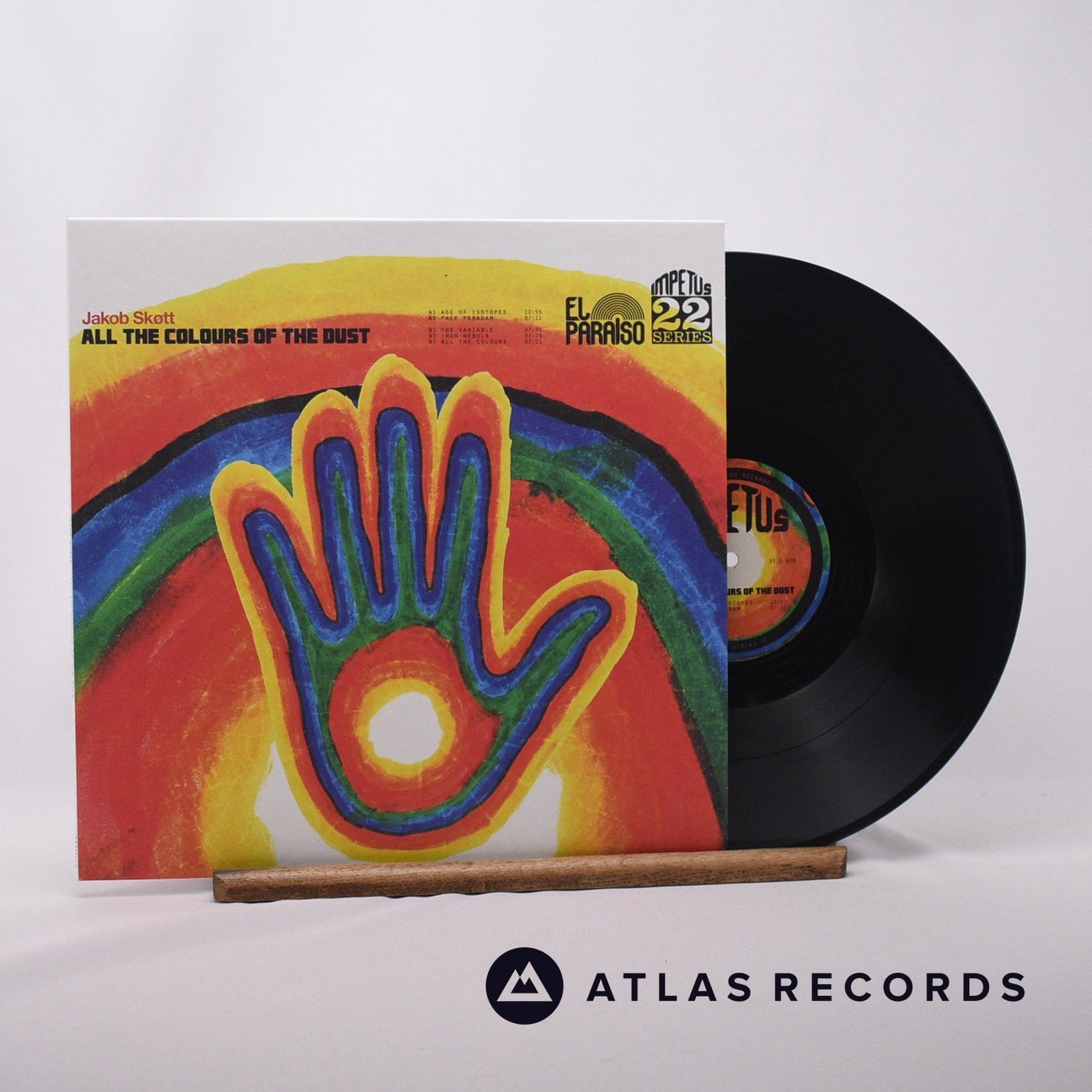 Jakob Skøtt All The Colours Of The Dust LP Vinyl Record - Front Cover & Record