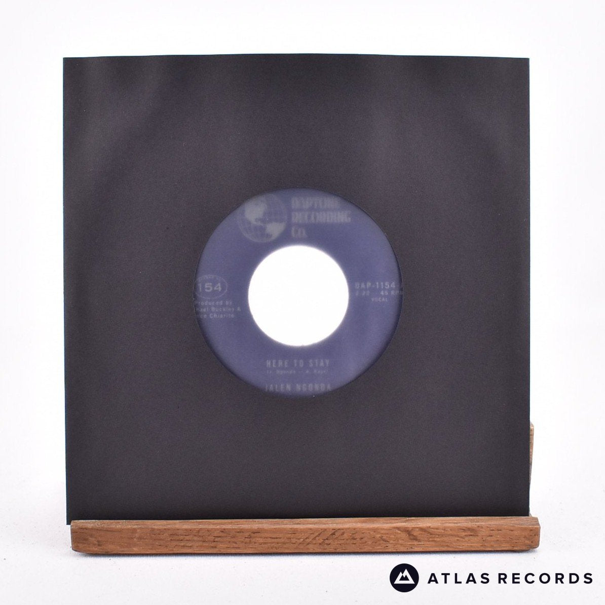 Jalen N'Gonda Here To Stay 7" Vinyl Record - In Sleeve
