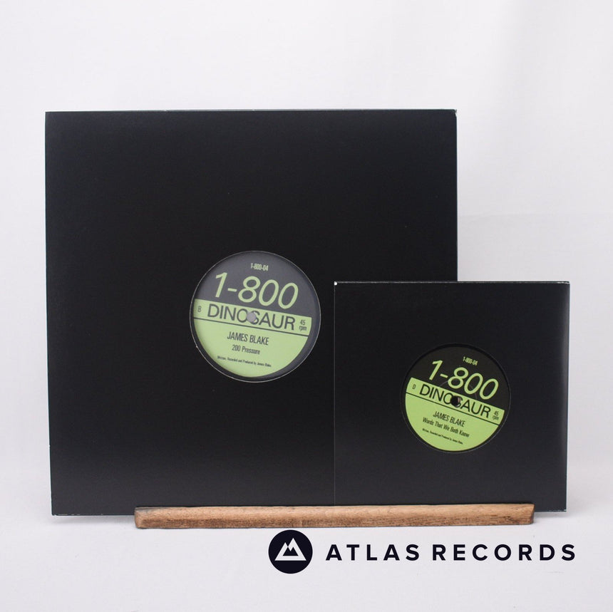 James Blake - 200 Press - 7' A2 B2 12" + 7" Vinyl Record - EX