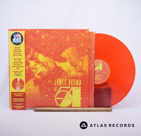 James Brown At Studio 54 LP Vinyl Record - Front Cover & Record