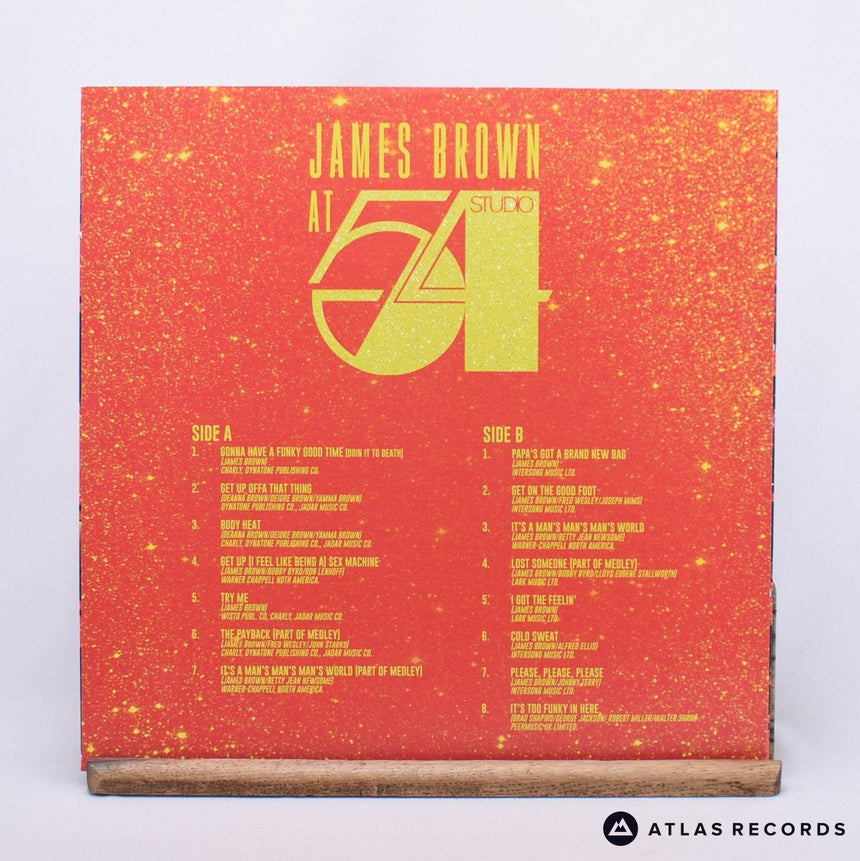 James Brown - At Studio 54 - Red Limited Edition Obi LP Vinyl Record - NM/NM