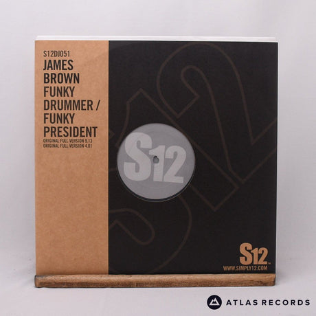 James Brown Funky Drummer 12" Vinyl Record - Front Cover & Record