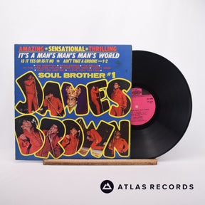 James Brown It's A Man's Man's Man's World LP Vinyl Record - Front Cover & Record