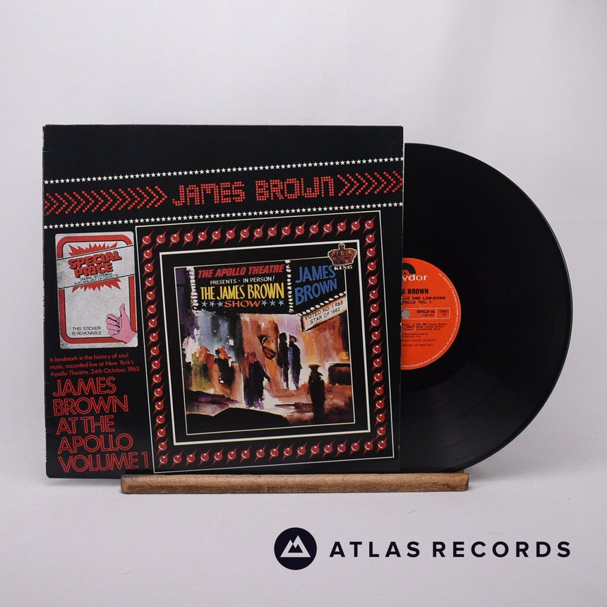 James Brown James Brown At The Apollo Volume 1 LP Vinyl Record - Front Cover & Record