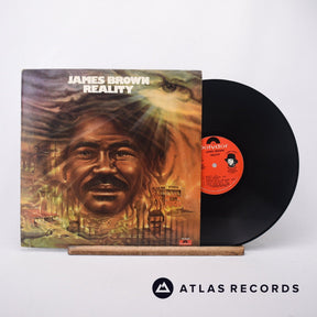 James Brown Reality LP Vinyl Record - Front Cover & Record